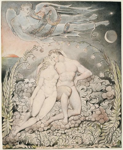 Das verlorene Paradies von William Blake